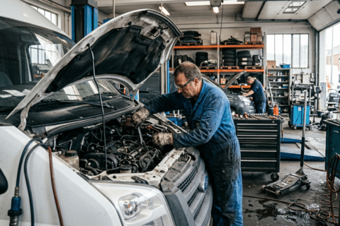 Maintenance des véhicules & matériels